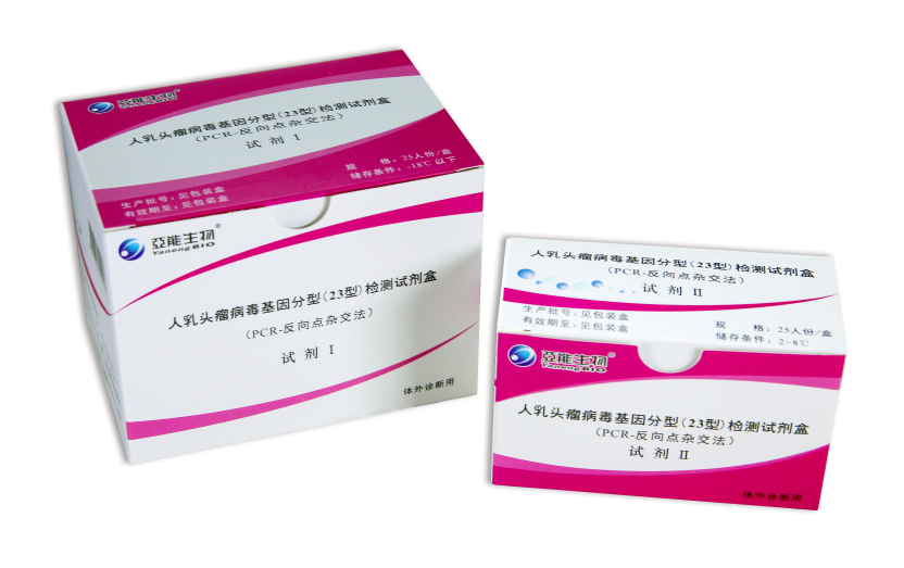 人乳头瘤病毒基因分型(23型)检测试剂盒